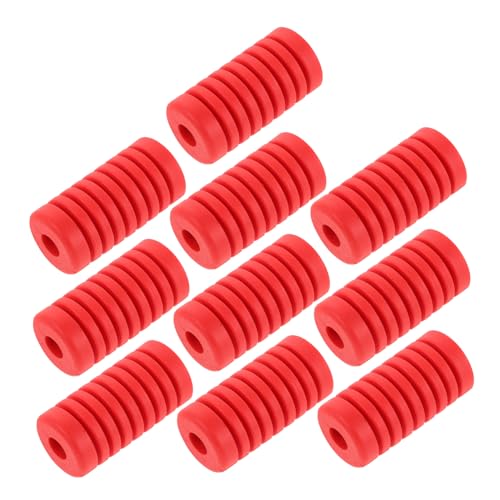 PartyKindom 10 Stück Teiliges Motorrad Schalthebel Gummi Schutzabdeckung Rutschfeste Stoßdämpfende Schalthebelhülle Passend für Verschiedene Motorradmodelle Einfache Montage Langlebiger PartyKindom 10 Stück Teiliges Motorrad Schalthebel Gummi Schutzabdeckung Rutschfeste Stoßdämpfende Schalthebelhülle Passend für Verschiedene Motorradmodelle Einfache Montage Langlebiger von PartyKindom