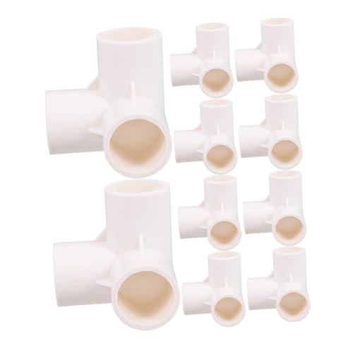 PartyKindom 10 Stück Teiliges PVC Rohrverbinder Langlebiger Stabiler Innengewinde Schlauch und Wasserrohradapter für Sanitär Bewässerung Einfache Installation Reibungsloser Wasserfluss PartyKindom 10 Stück Teiliges PVC Rohrverbinder Langlebiger Stabiler Innengewinde Schlauch und Wasserrohradapter für Sanitär Bewässerung Einfache Installation Reibungsloser Wasserfluss von PartyKindom