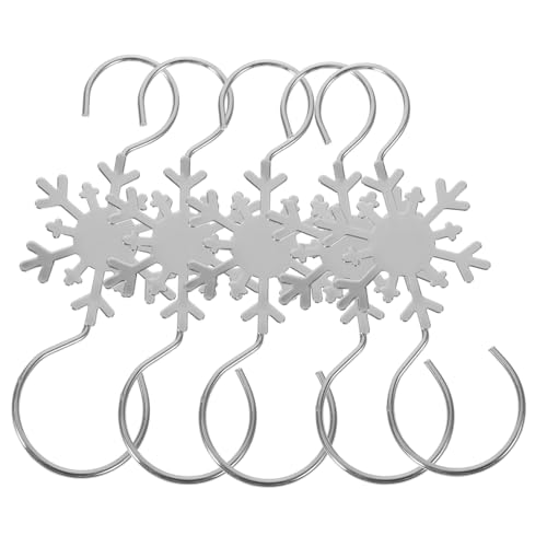 PartyKindom 10 Stück Teiliges Silberne Metall Weihnachtsbaum Haken Robuste Vielseitige Aufhängehaken für Weihnachtsbaumdeko Strumpfhalter und Geschenkaufhänger Leicht Installierbar Kratzfrei PartyKindom 10 Stück Teiliges Silberne Metall Weihnachtsbaum Haken Robuste Vielseitige Aufhängehaken für Weihnachtsbaumdeko Strumpfhalter und Geschenkaufhänger Leicht Installierbar Kratzfrei von PartyKindom