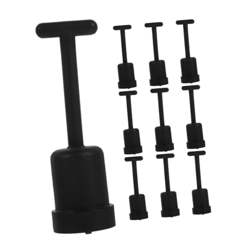 PartyKindom 10 Stück Teiliges Steckdosen einsatzwerkzeug mit T förmigem Kunststoff Schraubenschlüssel für Lampenfassung Abdeckung Montage und Demontage von Lampenschirm Halterungen von PartyKindom