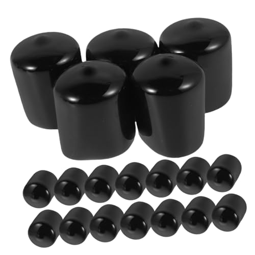 PartyKindom 100 Stück Schraubenschutzkappen PVC Rund Schutzkappen Flexibel Wetterfest Isolierung Schutz für Schrauben Innenø Schwarz Langlebig für Möbel und Metallrohre PartyKindom 100 Stück Schraubenschutzkappen PVC Rund Schutzkappen Flexibel Wetterfest Isolierung Schutz für Schrauben Innenø Schwarz Langlebig für Möbel und Metallrohre von PartyKindom