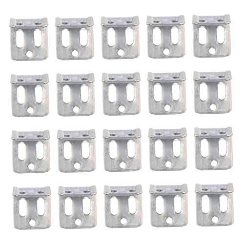 PartyKindom 100 Stück Federklammer für Sofa Metall 5-Loch Design Praktische Ersatzteile zur Möbelreparatur für und Polstermöbel PartyKindom 100 Stück Federklammer für Sofa Metall 5-Loch Design Praktische Ersatzteile zur Möbelreparatur für und Polstermöbel von PartyKindom