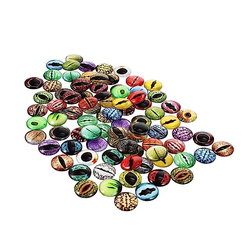PartyKindom 100stücke Glas Runde Augen Zum Basteln Für Puppen Handgemachte Puppenmaterialien Gemischter Stil Flache Glasaugen Zum Einkleben Oder Einbrennen in Polymer PartyKindom 100stücke Glas Runde Augen Zum Basteln Für Puppen Handgemachte Puppenmaterialien Gemischter Stil Flache Glasaugen Zum Einkleben Oder Einbrennen in Polymer von PartyKindom