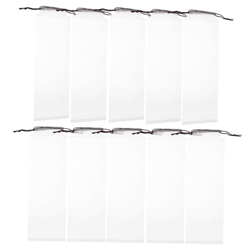 PartyKindom 10stücke Regenschirm-Aufbewahrungstasche Mit Kordelzug Leicht Und Tragbar Für Verschiedene Regenschirme Geeignet Mit Riemen Für Bequemen Transport Wasserabweisendes Material Für Re von PartyKindom