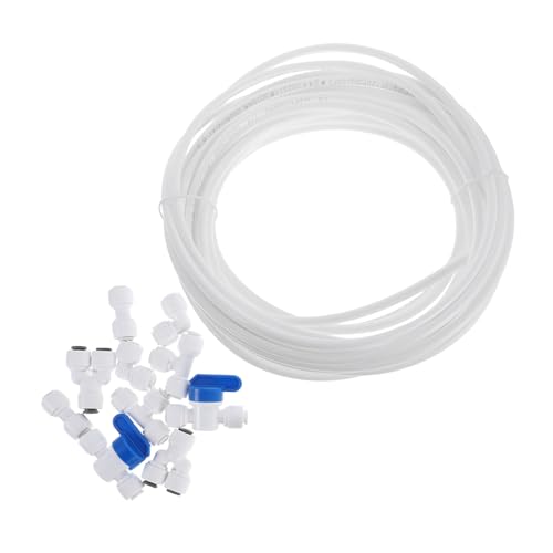 PartyKindom 11 Stück Teiliges Wasserfilter Schlauchanschlüsse Schnellkupplungsrohr für Umkehrosmose und Bewässerung Einfache DIY Installation Pom Pe Materialien Kompatibilität PartyKindom 11 Stück Teiliges Wasserfilter Schlauchanschlüsse Schnellkupplungsrohr für Umkehrosmose und Bewässerung Einfache DIY Installation Pom Pe Materialien Kompatibilität von PartyKindom