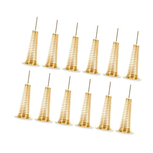 PartyKindom 12 Stück Teiliges Goldfarbener Puppenständer mit Spitzem Klebepad Stabiler und Eleganter Wollfilz Darsteller für Puppen Vielseitiger Display Halter für Schreibtisch Vitrine PartyKindom 12 Stück Teiliges Goldfarbener Puppenständer mit Spitzem Klebepad Stabiler und Eleganter Wollfilz Darsteller für Puppen Vielseitiger Display Halter für Schreibtisch Vitrine von PartyKindom