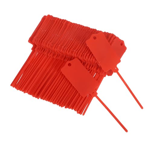 PartyKindom 120 Stück Markierungsbinder Kabelorganisationsetiketten Nylon Kabelmarkierungsbinder Kabeletiketten Für Kabel Produktetiketten Kabelbinder Kabelschnur Drahtetiketten von PartyKindom