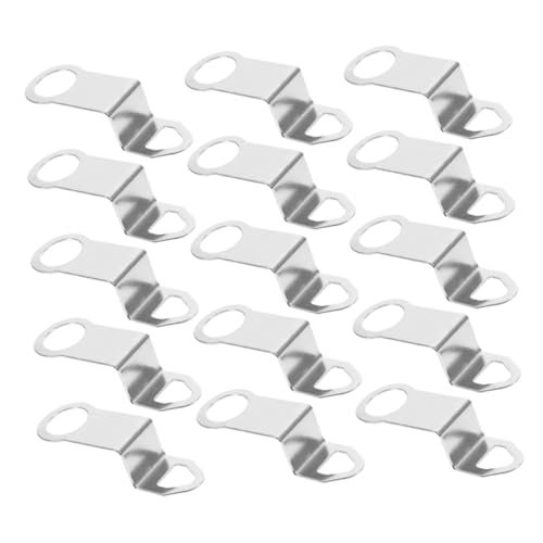 PartyKindom 15 Stück Teiliges Metall Uhr Haken Stabile Uhr Aufhänger für DIY Uhrmacher Vielseitig Einsetzbar als Ersatzteil Einfache Wandmontage Robustes Zubehör für Uhrenreparatur und von PartyKindom