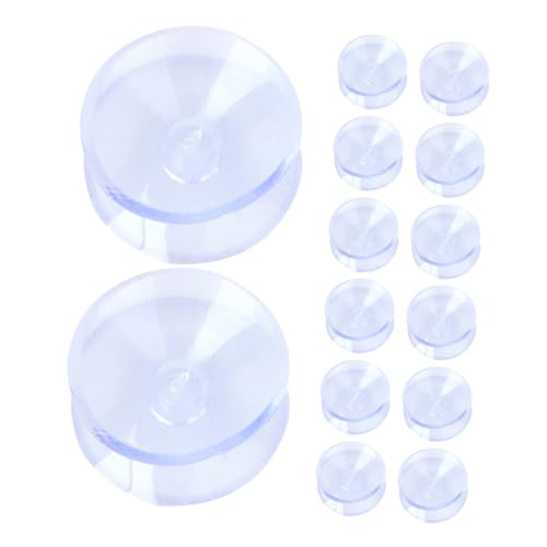 PartyKindom 16 Stück Tischplatte Pads Transparente Doppelseitige Saugnäpfe rutschfest für Stabile Glasoberflächen Wiederverwendbar Schutz für Möbel PartyKindom 16 Stück Tischplatte Pads Transparente Doppelseitige Saugnäpfe rutschfest für Stabile Glasoberflächen Wiederverwendbar Schutz für Möbel von PartyKindom