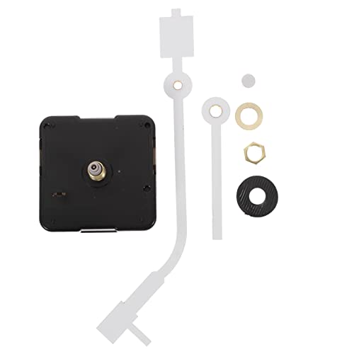 PartyKindom Stummes Uhrwerk Satz Selbstgemacht Uhr Mechanismus Ersatzteile Präziser Quarz Motor für Wanduhr Batteriebetrieben Einfache Installation Hohe Haltbarkeit von PartyKindom