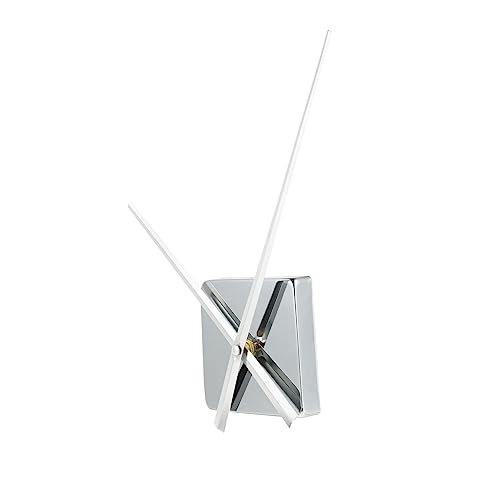 PartyKindom 1Satz Ersatz Uhrwerk für Wanduhr Geräuschloser Taktmechanismus mit DIY Zeigern für Quarzuhren und Handwerksprojekte Kunststoffteile von PartyKindom