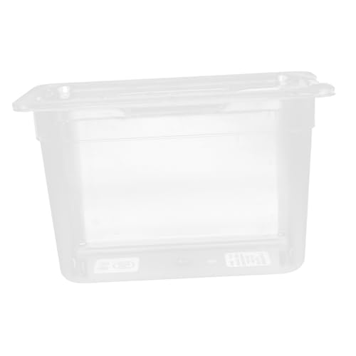 PartyKindom 1Stück Sous Vide Container Transparenter Aufbewahrungsbehälter für Langsames Kochen für Gewürze Obst und Gemüse Leicht zu Reinigen und Langlebig mit Optimaler Sichtbarkeit von PartyKindom