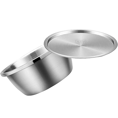 PartyKindom 1satz Edelstahl Mixing Bowl Mit Deckel Multifunktionale Schüssel Für Salate Backen Und Lebensmittelaufbewahrung Für Küche Restaurant Und Esszimmer PartyKindom 1satz Edelstahl Mixing Bowl Mit Deckel Multifunktionale Schüssel Für Salate Backen Und Lebensmittelaufbewahrung Für Küche Restaurant Und Esszimmer von PartyKindom