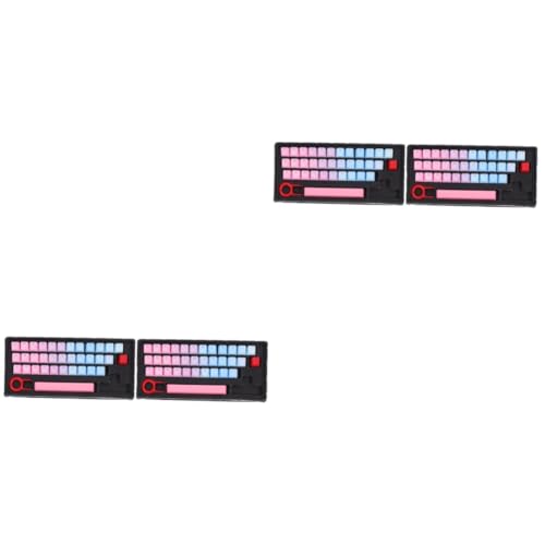 PartyKindom 2 Sätze Klaviatur Computer-tastenkappen Schicke Tastenkappen Für Tastaturen Tastatur-dekor Tastenkappen-Kits Tastatur Wechseln Ornament-Sets Fortschrittlich Schalter Pbt von PartyKindom