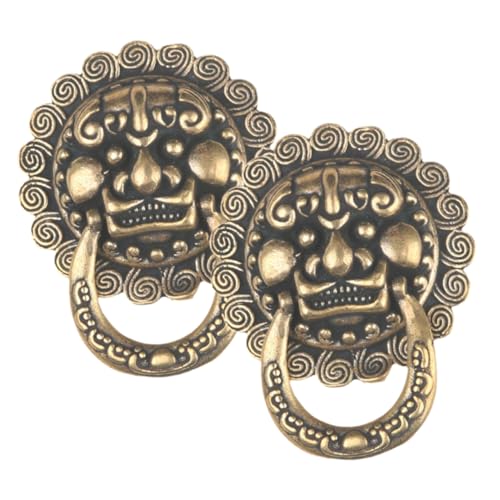 PartyKindom 2 Stck Löwenkopf Metall schnallen Vintage Stil für Gepäck DIY Schmuck Zubehör Langlebige Kleine Kofferknöpfe für Koffer Taschendekoration Robust und Formbeständig PartyKindom 2 Stck Löwenkopf Metall schnallen Vintage Stil für Gepäck DIY Schmuck Zubehör Langlebige Kleine Kofferknöpfe für Koffer Taschendekoration Robust und Formbeständig von PartyKindom