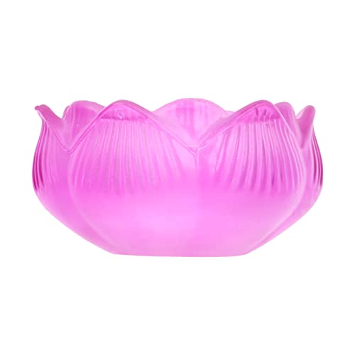 PartyKindom 2 Stück Bunter Lotus-Kerzenhalter klein Inhaber hoher Kerzenhalter Teelicht groß Lotus kerzenhalter Dekorative Kerzenhalter exquisiter Kerzenbehälter Desktop-Ornament Glas Violett PartyKindom 2 Stück Bunter Lotus-Kerzenhalter klein Inhaber hoher Kerzenhalter Teelicht groß Lotus kerzenhalter Dekorative Kerzenhalter exquisiter Kerzenbehälter Desktop-Ornament Glas Violett von PartyKindom