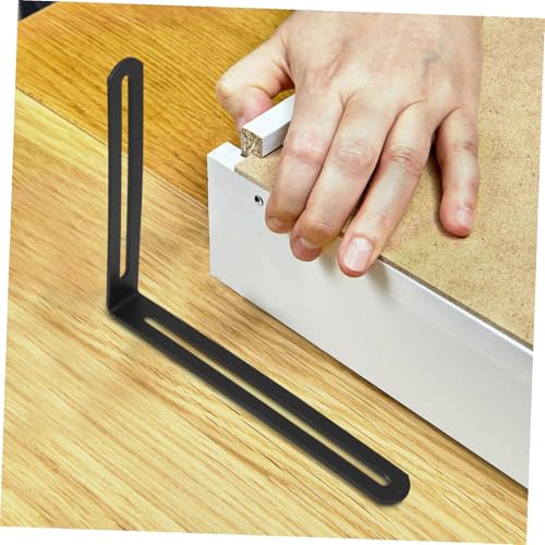 PartyKindom 2 Stück Edelstahl Winkel Verstellbar Rechteckige Winkelhalterung Langlebig Robust für Ablagen Wandbefestigung Schwere Schwarz Hochwertige Eckstrebe PartyKindom 2 Stück Edelstahl Winkel Verstellbar Rechteckige Winkelhalterung Langlebig Robust für Ablagen Wandbefestigung Schwere Schwarz Hochwertige Eckstrebe von PartyKindom