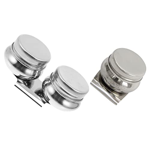 PartyKindom 2 Stück Farbbehälter Tragbarer Dipping Topf für Aquarell und Ölfarben mit Abnehmbarem Deckel für Künstler und Maler PartyKindom 2 Stück Farbbehälter Tragbarer Dipping Topf für Aquarell und Ölfarben mit Abnehmbarem Deckel für Künstler und Maler von PartyKindom
