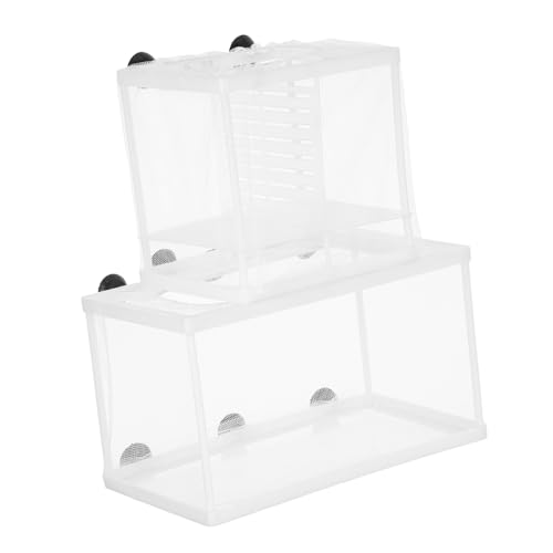 PartyKindom 2stücke Aquarium Fischzuchtbox Netz Brutkasten Für Fische Isolationsbox Babyfischtrenner Für Fischtank von PartyKindom