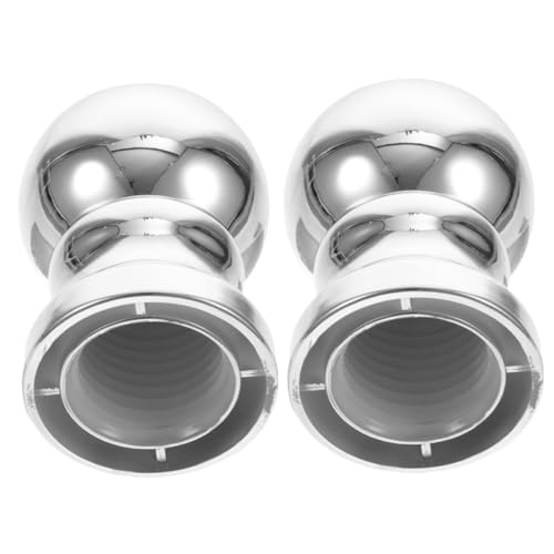 PartyKindom 2 Stück Flaggenmast Kugelkopf Robustem Abs Wetterfester Fahnenmast Kopf für Garten und Außenbereich Silberfarbenes Fahnenmast Endstück Langlebiger Flaggenmast Schmuck PartyKindom 2 Stück Flaggenmast Kugelkopf Robustem Abs Wetterfester Fahnenmast Kopf für Garten und Außenbereich Silberfarbenes Fahnenmast Endstück Langlebiger Flaggenmast Schmuck von PartyKindom