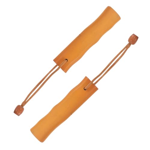 PartyKindom 2 Stück Holzgriff Ersatzteile für Faltbare Regenschirme Ergonomischer für Spazierstöcke Einfacher Austausch und Reparatur von PartyKindom