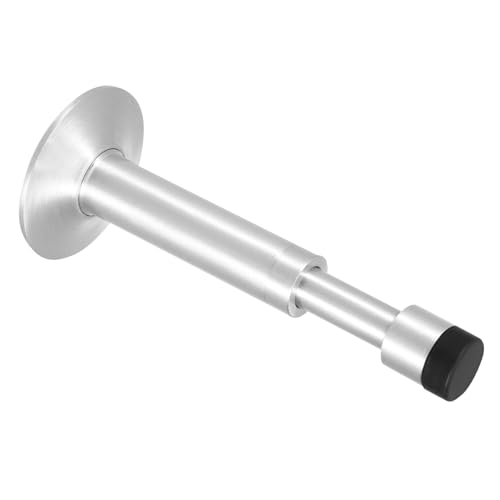 PartyKindom 2 Stück Hydraulischer Türstopper aus Aluminiumlegierung Geräuscharm Stoßdämpfend Wandmontierbar für Badezimmer und Glastüren Schützt Wand und Türklinke Zuverlässig von PartyKindom