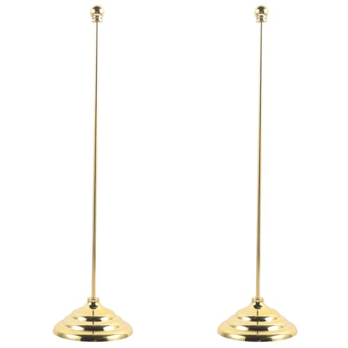 PartyKindom 2 Stück Kleine Teleskop fahnenstange aus Kunststoff Stabiler Desktop fahnenmast mit Halterung für Bürodekoration Party und Fotografie Leicht und Tragbar Vielseitig Einsetzbar von PartyKindom