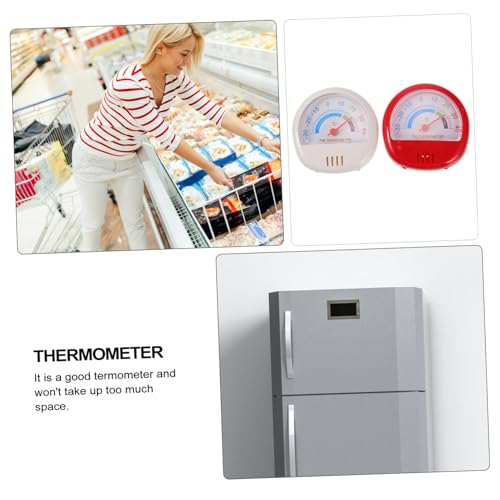 PartyKindom 2 Stück Kunststoff Thermometer für Kühlschrank und Gefrierschrank Tragbares Temperaturmessgerät Weiß und Rot Genaue und Schnelle Temperaturanzeige Glatte Oberfläche Kratzfrei PartyKindom 2 Stück Kunststoff Thermometer für Kühlschrank und Gefrierschrank Tragbares Temperaturmessgerät Weiß und Rot Genaue und Schnelle Temperaturanzeige Glatte Oberfläche Kratzfrei von PartyKindom