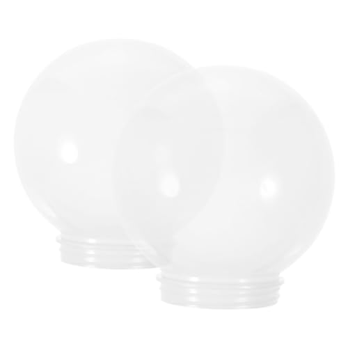 PartyKindom 2 Stück Lampenschirm Kugel Ersatz Lampenabdeckung Modern Für Pendelleuchte Deckenlampe Kronleuchter von PartyKindom
