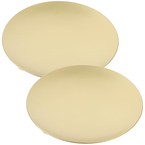 PartyKindom 2 Stück Metall Kerzenhalter Retro Kerzenteller mit Hohem Fuß Eleganter Schmiedeeisen Kerzenständer für Party und Tischdekoration Goldfarben Robust und Stilvoll von PartyKindom