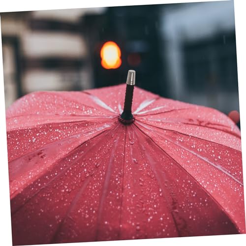 PartyKindom 2 Stück Metall Regenschirmspitzen Abdeckung Ersatz Endkappen für Lange Stockschirme Robustes Regenschirmzubehör Installieren Kratzfest und Langlebig Passend für Schirmstangen von PartyKindom