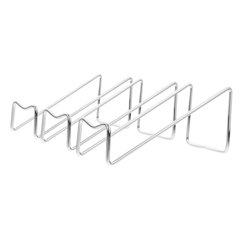 PartyKindom 2 Stück Minimalistisches Teiliges Weinregal aus mit Stilvoller Silberner Oberfläche Platzsparender Flaschenhalter für Weinflaschen Eleganter Weinhalter für Arbeitsplatte und PartyKindom 2 Stück Minimalistisches Teiliges Weinregal aus mit Stilvoller Silberner Oberfläche Platzsparender Flaschenhalter für Weinflaschen Eleganter Weinhalter für Arbeitsplatte und von PartyKindom