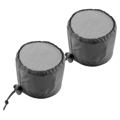 PartyKindom 2 Stück Pflanzenwachstumszelt Ventilationsabdeckung Verstellbare Duct Filter für Effiziente Belüftung und Insektenschutz Geeignet für Indoor Gewächshäuser von PartyKindom