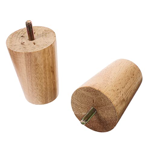 PartyKindom 2 Stück Runde Holz Möbelfüße Stabile Schraubfüße für Sofa Schrank Couchtisch Widerstandsfähige und Glatte Holzbeine für Moderne Möbel Einfache Montage Langlebige Ersatzbeine PartyKindom 2 Stück Runde Holz Möbelfüße Stabile Schraubfüße für Sofa Schrank Couchtisch Widerstandsfähige und Glatte Holzbeine für Moderne Möbel Einfache Montage Langlebige Ersatzbeine von PartyKindom