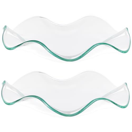 PartyKindom 2 Stück Schale mit ätherischen Ölen Patchouli ätherisches Öl Schale mit ätherischen Aromaölen ätherische Öle für Diffusoren Öllampenschale Diffusor ätherische Öle Glas Transparent von PartyKindom