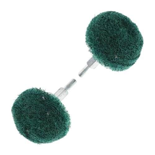 PartyKindom 2 Stück Schleifaufsätze Pilzförmiges Schleifrad mit Edelstahlkern Handheld Polishing Wheel für Metall Aluminium Edelstahl Schmuck Holz Kunststoff Keramik Glas Grün PartyKindom 2 Stück Schleifaufsätze Pilzförmiges Schleifrad mit Edelstahlkern Handheld Polishing Wheel für Metall Aluminium Edelstahl Schmuck Holz Kunststoff Keramik Glas Grün von PartyKindom
