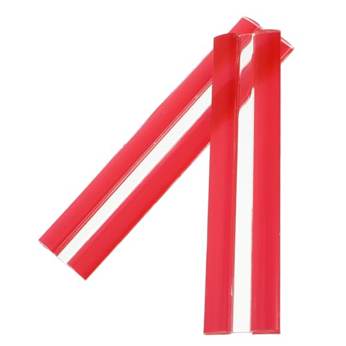 PartyKindom 2 Stück Selbstklebende Acryl Scharniere Transparent Stark Haftend Türbänder Für Kühlschranktüren Holzschrank Scharniere Mit Doppeltem Klebeband von PartyKindom