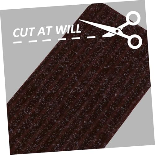 PartyKindom 2 Stück Selbstklebende Treppenmatten rutschfeste Polyester Treppenstufenpads Waschbare Schützende Teppiche für Haushalt Kratzschutz und Sichere Trittfestigkeit von PartyKindom