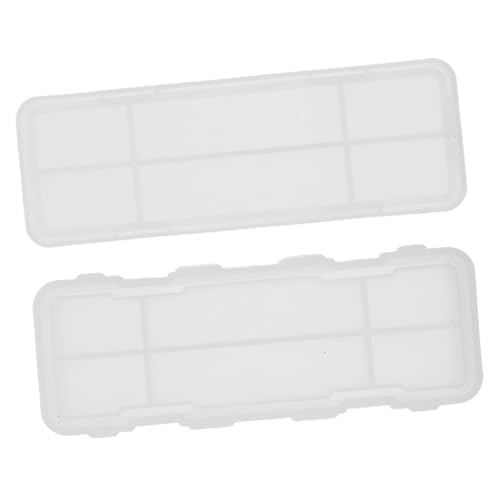 PartyKindom 2 Stück Silikonbox Form für DIY Stiftebox Gießform Wiederverwendbar Langlebig Dekorativ Transparent zum Basteln mit Epoxidharz und Schmuckelementen Geeignet PartyKindom 2 Stück Silikonbox Form für DIY Stiftebox Gießform Wiederverwendbar Langlebig Dekorativ Transparent zum Basteln mit Epoxidharz und Schmuckelementen Geeignet von PartyKindom
