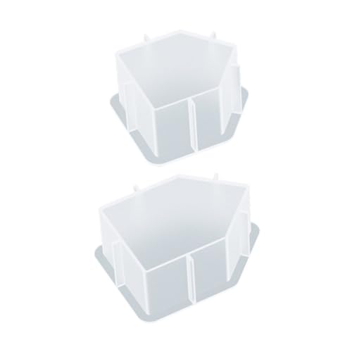 PartyKindom 2 Stück Silikonform für DIY Handwerk Teiliges für Tischdekoration Robuste und Sichere Silikonformen für Kreative Projekte Einfache Handhabung und Platzsparend PartyKindom 2 Stück Silikonform für DIY Handwerk Teiliges für Tischdekoration Robuste und Sichere Silikonformen für Kreative Projekte Einfache Handhabung und Platzsparend von PartyKindom
