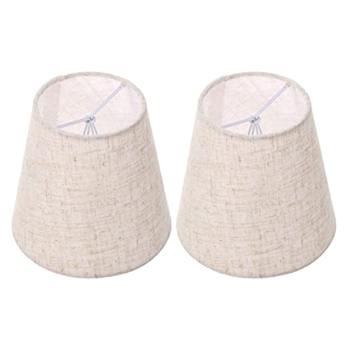 PartyKindom 2 Stücke Stoff Lampenschirm für Innenbereich Tischlampe Stehlampe Diffuses Licht Handgefertigt Beige PartyKindom 2 Stücke Stoff Lampenschirm für Innenbereich Tischlampe Stehlampe Diffuses Licht Handgefertigt Beige von PartyKindom