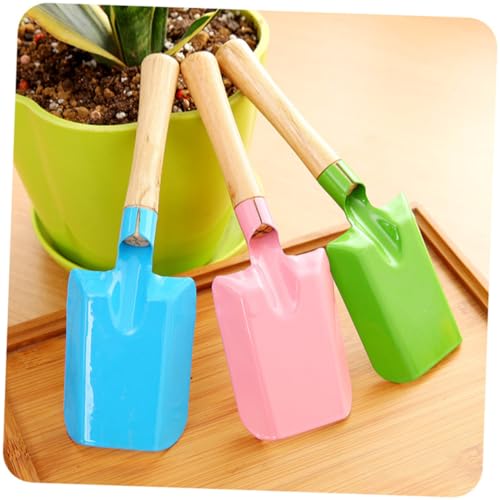 PartyKindom 2 Stück Teiliges Gartenschaufel aus Handliche Kleine Pflanzschaufel mit Ergonomischem Griff Langlebiges Gartenwerkzeug zum Umpflanzen Boden Lockern und Blumenerde Zufällige Farbe von PartyKindom