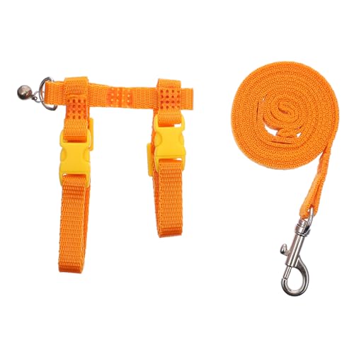 PartyKindom 2 Stück Teiliges Haustier Brustgeschirr aus Robustem Material Verstellbar und Leicht Geeignet für Kaninchen Hamster und Kleine Haustiere Sicheres Traktionsseil in Leuchtendem PartyKindom 2 Stück Teiliges Haustier Brustgeschirr aus Robustem Material Verstellbar und Leicht Geeignet für Kaninchen Hamster und Kleine Haustiere Sicheres Traktionsseil in Leuchtendem von PartyKindom