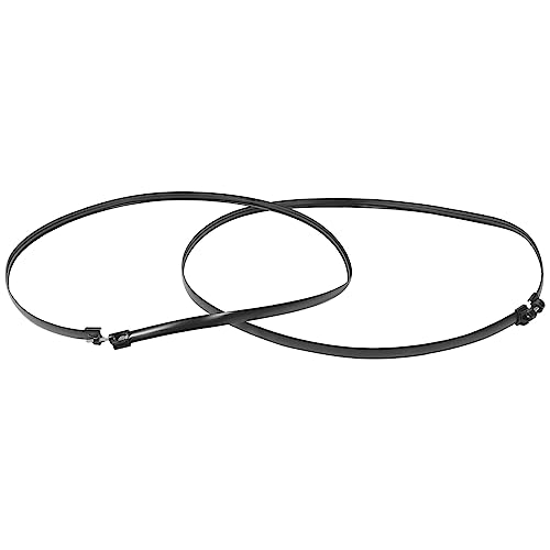 PartyKindom 2 Stück Teiliges Kunststoff Fan Haltering Verstärktes Netzfixierband für Elektrische Stand Tisch und Wandventilatoren Langlebiges Zubehör zur Reparatur und Netzbefestigung von PartyKindom
