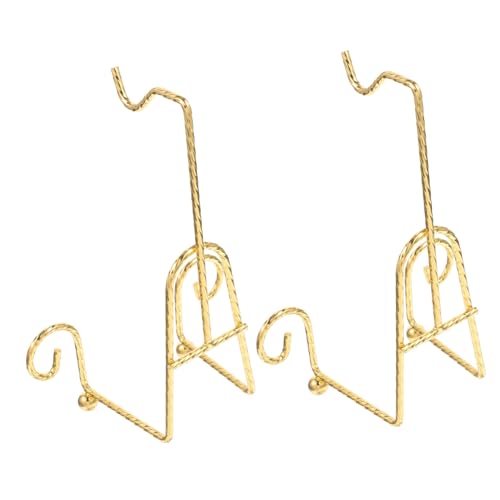 PartyKindom 2 Stück Teiliges Metall Displayhalter für Teller und Tassen Stabiles Goldfarbenes Europäisches Design Vielseitiger Porzellan und Becherhalter für Küche und Wohnzimmer PartyKindom 2 Stück Teiliges Metall Displayhalter für Teller und Tassen Stabiles Goldfarbenes Europäisches Design Vielseitiger Porzellan und Becherhalter für Küche und Wohnzimmer von PartyKindom