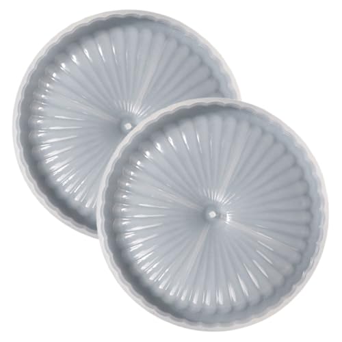 PartyKindom 2 Stück Teiliges Silikonform für Epoxidharz DIY Räucherstäbchenhalter Flexible Langlebige Gießform für Handgefertigte Dekorative Tabletts und Kreative Harzkunst von PartyKindom