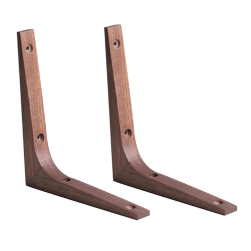 PartyKindom 2 Stück Teiliges Wandregalträger aus Massivem Holz Stabile Eckwinkel für Wandmontage Einfache Installation Robuste Regalhalterung für Wohnzimmer Küche Rustikaler Landhausstil PartyKindom 2 Stück Teiliges Wandregalträger aus Massivem Holz Stabile Eckwinkel für Wandmontage Einfache Installation Robuste Regalhalterung für Wohnzimmer Küche Rustikaler Landhausstil von PartyKindom