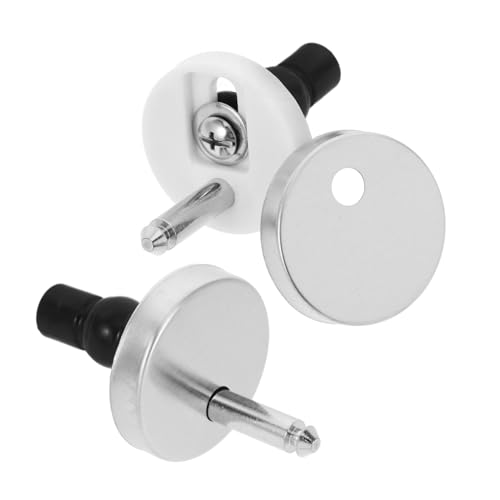 PartyKindom 2 Stück Toilettensitz Schrauben Edelstahl Wc Sitz Befestigung Robust Langlebig Passend Ersatzteile für Toilettendeckel Einfache Montage Hochwertige Wc sitz Befestigungsschrauben PartyKindom 2 Stück Toilettensitz Schrauben Edelstahl Wc Sitz Befestigung Robust Langlebig Passend Ersatzteile für Toilettendeckel Einfache Montage Hochwertige Wc sitz Befestigungsschrauben von PartyKindom