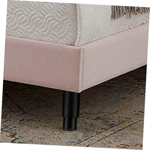 PartyKindom 2 Stück Verstellbare Bettbeine aus Schwarzem Kaltstahl mit Schrauben und Eva Pads Stabile Bettrahmenstütze Ersatzmöbelfüße für Bett Sofa Schrank PartyKindom 2 Stück Verstellbare Bettbeine aus Schwarzem Kaltstahl mit Schrauben und Eva Pads Stabile Bettrahmenstütze Ersatzmöbelfüße für Bett Sofa Schrank von PartyKindom