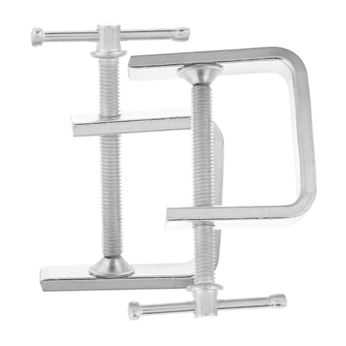 PartyKindom 2 Stück Verstellbare G klemmen aus Hebelzwingen mit Starker Kraft für Möbelbau DIY projekte und Holzarbeiten Robust und Vielseitig für Tisch Werkbankklemme Spannweite von PartyKindom